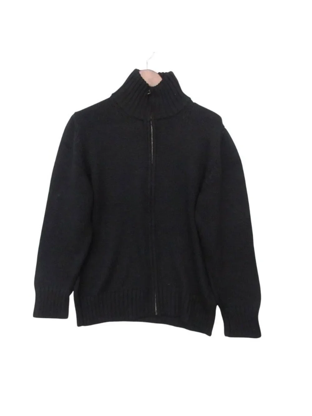 Gucci Hoodie Driver's Knit Sweater Zip Up Black